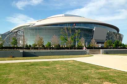 Dallas Cowboys Stadium Heliport