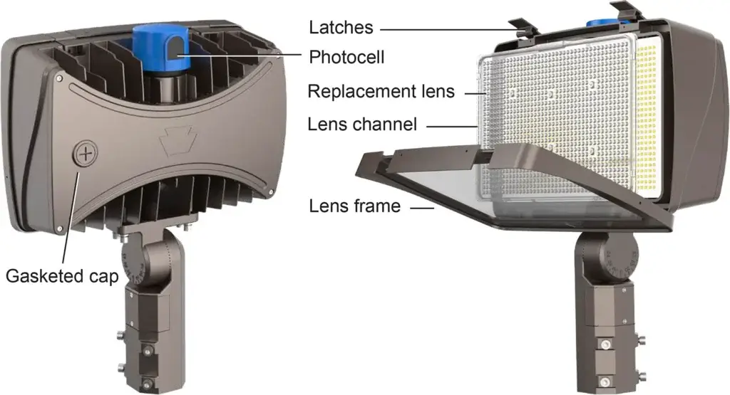 HL-HPFLED Heliport High Power LED Floodlight layout