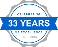 Celebrating 33 Years of Excellence (Est. 1993)
