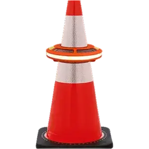 Cone Ring Light on traffic cone