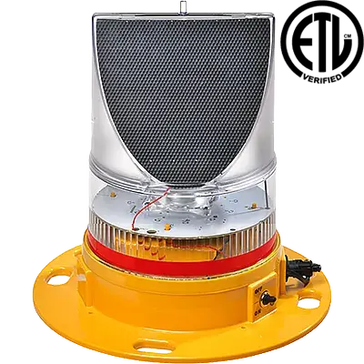 AV-70 Solar Taxiway VRF Runway Light Red ETL